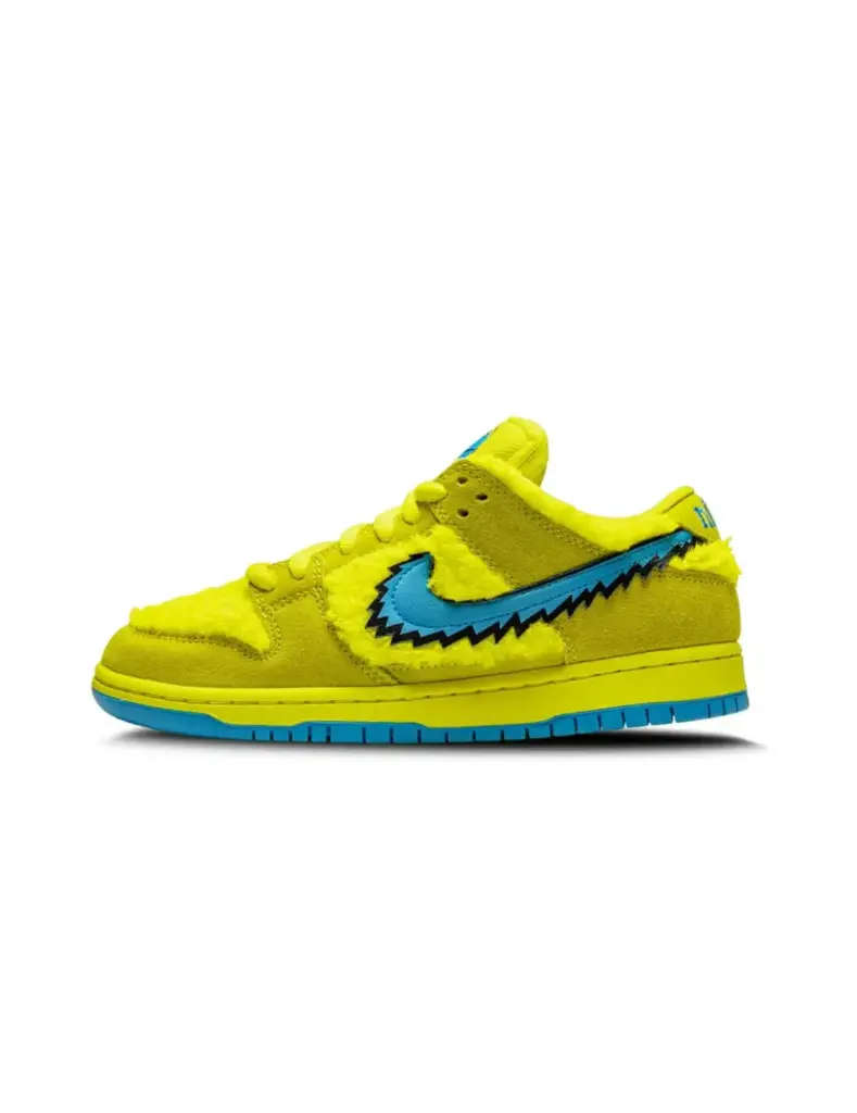 NIKE SB DUNK LOW GRATEFUL DEAD BEARS OPTI YELLOW