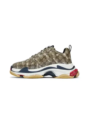 GUCCI X BALENCIAGA THE HACKER PROJECT TRIPLE S BEIGE