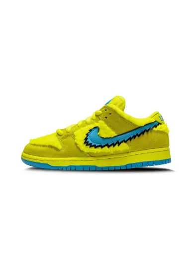NIKE SB DUNK LOW GRATEFUL DEAD BEARS OPTI YELLOW
