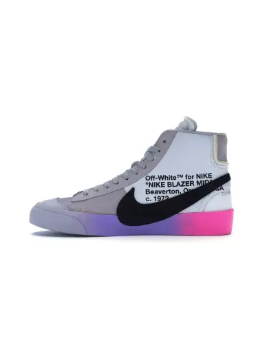 NIKE BLAZER MID 0FF-WHITE WOLF GREY SERENA QUEEN